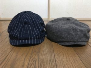 キャスケット2種類