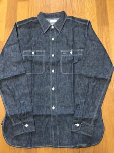 ウエアハウス lot3067 デニムワークシャツ