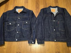 ウエアハウス lot 2001xxとlot 2002xx