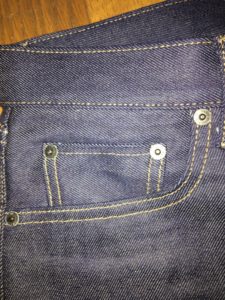 ユニクロ　セルヴィッジデニム