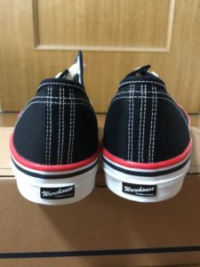 ウエアハウス lot 3200 ローカットキャンバススニーカー